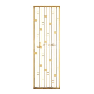 ฉากกั้นห้องสแตนเลส ฉากกั้นเพดานตกแต่งผนัง ฉากกั้นห้องสูงจากพื้นจรดเพดาน - Product Image 2