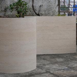 Panneaux muraux souples à prix réduit, impression 3D, <span class=keywords><strong>travertin</strong></span> pour intérieur, extérieur, revêtement mural en <span class=keywords><strong>pierre</strong></span> artificielle flexible - Product Image 3
