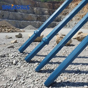 Vara de Perfuração Sinodrills H22 11 Graus 4 Pés Cônica para Mineração e Tunelamento - Product Image 5