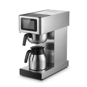 Cafetera Comercial Keep Warm, Cafetera de Goteo de Acero Inoxidable, Cafetera Eléctrica con Control de Temperatura - Product Image 1