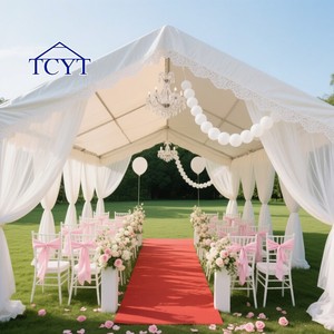 Tùy Chỉnh Không Gian Lớn Ngoài Trời Mái Hiên 200 Chỗ Ngồi Cabana Lều Cho Đám Cưới Và Đảng Cho Tất Cả Các Mùa - Product Image 3