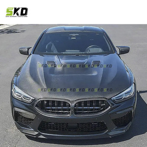 Cubierta de capó de motor de carbono seco estilo <span class=keywords><strong>GTS</strong></span> de fibra de carbono para <span class=keywords><strong>BMW</strong></span> 8/<span class=keywords><strong>M8</strong></span> Series G14/G15/G16/F91/F92/F93 capó de coche - Product Image 6