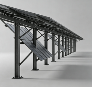 Sistema de Seguimiento Solar Industrial de Alta Resistencia para Grandes Paneles Fotovoltaicos, Adecuado para Qatar y Países del Golfo Árabe - Product Image 2
