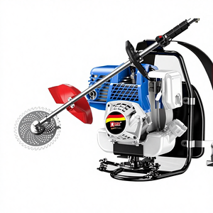 Lawn Mower Gasoline Engine Four-Stroke Backpack Household Agricultural Machinery Rotary Tiller 108cc <b>Brush</b> Cutter - Product Image 5