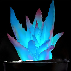 La mejor iluminación de decoración navideña, luz de fibra de vidrio, decoración de jardín, luz decorativa LED de aloe para jardín de Villa - Product Image 6