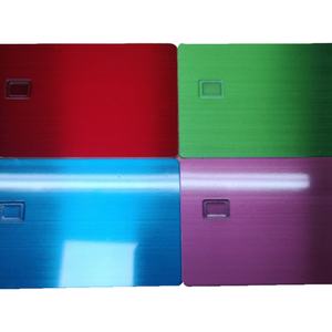 Wholesale High Quality Magnetic Stripe Blank <b>Metal</b> Nameplate Etched Brushed Finish with <b>Letter</b> Engraving Digital Printing - Product Image 4