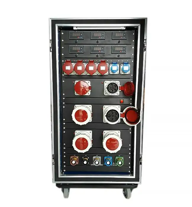 12 channels main power supply box electrical distribution box power distribution socket box 12 v dc