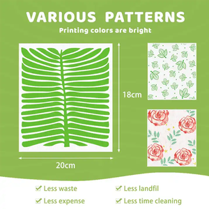 Paños de cocina con estampado sueco biodegradables absorbentes personalizados, esponjas de lavado, estropajos de cocina - Product Image 3