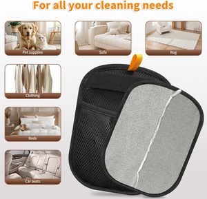 ถุงมือกำจัดขนแมวแบบไฟฟ้าสถิตห้านิ้วสำหรับสุนัขและสุนัข2025ใช้ซ้ำได้ - Product Image 4