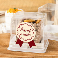 Auf Lager Großhandel Medaillenförmige Beschichtete Papieretiketten Farbig Bedruckte Anpassbare Backaufkleber Handgemachte Kuchen-Dessert-Verpackungsetiketten