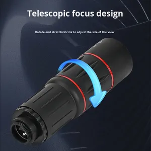 Lente Telescópica Externa HD de Alta Magnificación HTM 18-36X para Fotografía con Teléfono Móvil, Portátil, 1 Año de Garantía - Product Image 4