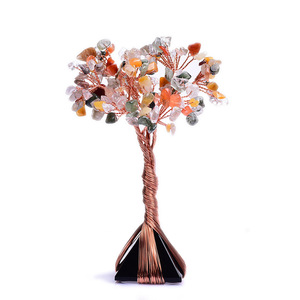 <span class=keywords><strong>Base</strong></span> de la pirámide de obsidiana negra, cristales de colores naturales, para regalo de la buena suerte - Product Image 5