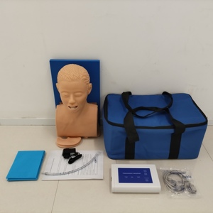 Pronto soccorso medico <span class=keywords><strong>CPR</strong></span> manichini formazione di emergenza per via orale e nasale intubazione tracheale modello di insegnamento con allarme di compressione dei denti - Product Image 6