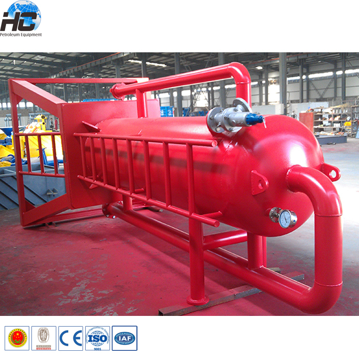 Puits de forage H2S buster de gaz/séparateur de gaz de boue/pauvre garçon dégazeur