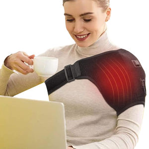 <strong>Heating</strong> Shoulder Brace <strong>Pad</strong> Massager for Pain Relief Vibration <strong>Massage</strong> Heated Wrap Braces for Frozen Shoulder - Product Image 1