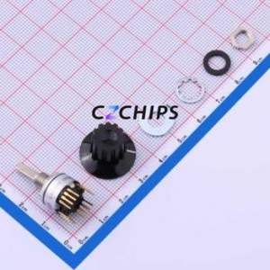 MRK403-A Rotary Switch Through hole Component (THT) Switch Cylindrical PC Pin 28V 28V - Product Image 2