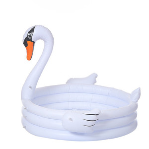 Inflatable Swan Swimming Pool 120cm PVC Outdoor Water Play For Kids Home Use - Product Image 5