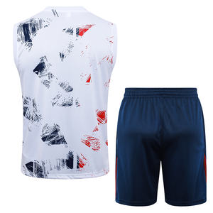 Thai Quality Kids Soccer Training Suit Vest Set <b>Football</b> Club Sleeveless Soccer Wear Kit New Training Vest De <b>Football</b> <b>Bibs</b> - Product Image 5