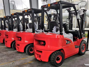 Carrello Elevatore Diesel da 2 Tonnellate, Caricatore Industriale Pesante per Magazzino, Porto, Attrezzatura per Movimentazione Merci all'Aperto, Certificato CE - Product Image 6