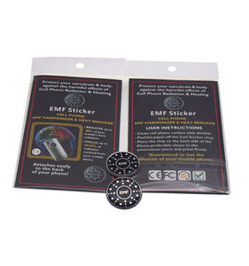 <span class=keywords><strong>Autocollant</strong></span> <span class=keywords><strong>anti</strong></span>-rayonnement personnalisé pour téléphone portable EMF EMP EMR 5g bloqueur de rayonnement 5g autocollants de radioprotection pour femme enceinte - Product Image 6