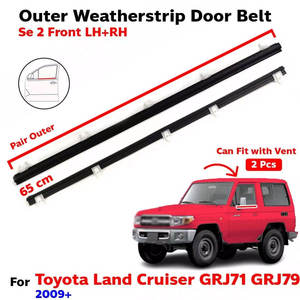 Joint d'étanchéité de garniture de vitre extérieure compatible avec <span class=keywords><strong>Toyota</strong></span> Land Cruiser <span class=keywords><strong>GRJ71</strong></span> GRJ79 - Product Image 2