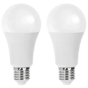 Lampadina LED A60 E27 15W, confezione da 2, luce efficiente, lunga durata, ideale per l'illuminazione generale in case e uffici. - Product Image 1