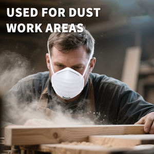 बेनाहल ms61115l पुनः प्रयोज्य डिस्पोजेबल रेबल मास्क के साथ गैर-बुना कपड़े 3-परत विरोधी सुरक्षा - Product Image 6