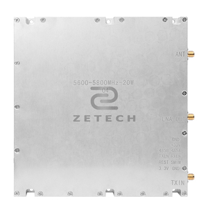 Módulo Amplificador de Potencia Lineal TDD 5600-5800MHz 20W, Bajo Nivel de Ruido, Amplio Rango de Temperatura de Operación, ZE-5600/5800-20W 5600-5800MH - Product Image 1