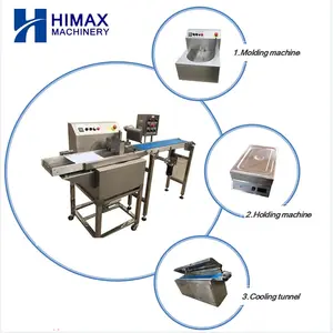 China Machinery hot mini nuts chocolate coating enrobing machine with CE