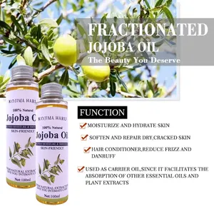 Jojoba Oil Organic Cold Pressed 100% Pure Jojoba Oil For Skin Natural Face Moisturizer And Hair Moisturizer Organic