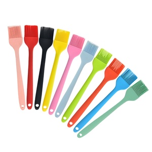 Wholesale Heat Resistant <b>Baking</b> <b>Silicone</b> Pastry Oil Brush Set Silicon Basting Brush for Kitchen - Product Image 1