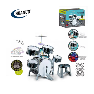 Juguete de Instrumento Musical para Niños, Juego de Batería, Juguete de Batería de Jazz para Niños y Niñas - Product Image 1