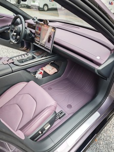 Tapis de sol de voiture en TPE toutes saisons Nissan Patrol 2012-2023, 3 pièces, épaisseur 10 mm, motif bicolore, personnalisable - Product Image 5