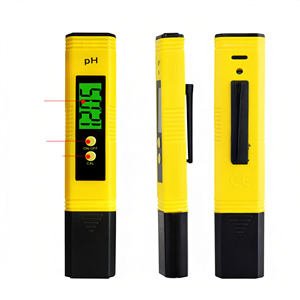 Stylo testeur de pH numérique 155 mm avec écran LCD rétroéclairé, testeur de qualité de l'eau portable pour piscine et aquarium - Product Image 1