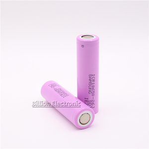 Baterías de Litio Li-Ion ICR <span class=keywords><strong>18650</strong></span> <span class=keywords><strong>26J</strong></span> 3.63V Nuevas, Celdas de Parte Superior Plana, Larga Vida Útil, Núcleo Eléctrico - Product Image 1