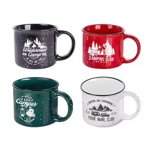 Thé, café, chocolat chaud, émail personnalisé, couleur au choix, style américain, 16 onces, double paroi, acier inoxydable, portable, voyage, retour à l'école - Product Image 2