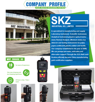 Analyseur d'oxygène trace SKZ2050-4-O2 0-5%VOL, détecteur de gaz portable pour l'industrie de l'emballage alimentaire