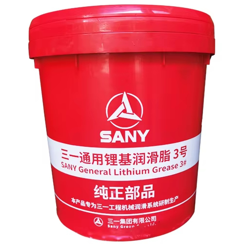 Lubricating Grease No. 3 GB7323 - Extreme Pressure Type, 15 kg Per Barrel Sany Equipment-specific Lubricating Oil
