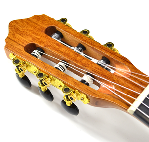 Chitarra classica in legno massello lucido da 36 pollici su misura in legno massello professionale fatta a mano in fabbrica in cina - Product Image 2