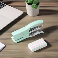 Agrafeuse à main en métal Macaron n ° 10 économie de main-d 'œuvre petite machine à emballer à emporter de bureau état neuf pour usage domestique et vente au détail