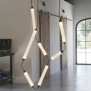 Minimalist Modern Pendant <b>Light</b> Long LED Floor Lamp Designer Style For Bedroom Living Room Study - Product Image 1