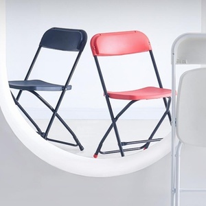 Sedie in Plastica Leggere e Moderne Bestseller, <span class=keywords><strong>Sedia</strong></span> Pieghevole in Plastica Resistente per Palestra, Scuola, Appartamento, Eventi all'Aperto - Product Image 4