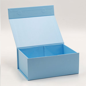 Voorraad Klaar A5 Diepe Licht Baby Blauw Kartonnen Bulk Geschenkdoos Verpakking Met Magnetische Deksel - Product Image 5