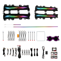 Kit d'éclairage d'ambiance intérieur de voiture TMPRO pour Honda Civic 2022-2025, luminosité réglable, accessoires de lampe d'ambiance