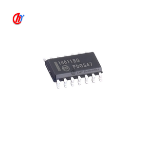 Circuit intégré de porte logique MC14011BDR2G, boîtier SOIC-14 SMD, composant semi-conducteur de contrôle de circuit numérique 14011BG MC14011BDR2G - Product Image 1