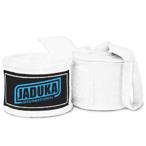 MMA Kickboxing Wrist <b>Wraps</b> Martial Art Inner Gloves Heavy Bag Handwraps Muay Thai Thumb Straps for Adults Unisex <b>White</b> Standard - Product Image 1