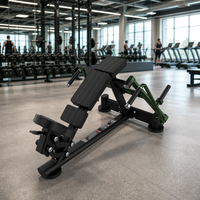 Machine commerciale de musculation inclinée à charge libre pour exercices de pectoraux, équipement de fitness robuste en acier pour salle de sport, OEM