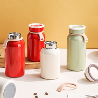 Thermos portable pour étudiants de 300 ml et 400 ml, sans BPA, écologique, en acier inoxydable, à isolation sous vide, pour le lait