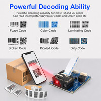 YJFIRST-Módulo de escáner de código de barras, dispositivo portátil con USB UART 2D, Android, 2, 2,