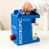Conteneur à café à emporter avec robinet et valve, sac en aluminium BIB, impression de logo personnalisé, 1L, 2L, 3L, 5L, pour les cafés